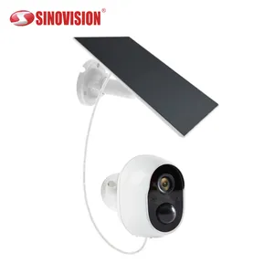 Telecamera per Monitor remoto di sorveglianza telecamera Wifi Cctv solare di sicurezza Ip 1080p impermeabile per esterni