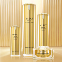 Meilleur ensemble de soins pour la peau du visage bio à base de plantes, anti-âge, éclaircissant, hydratant, avec peptides, acide hyaluronique et beurre de karité, OEM/ODM