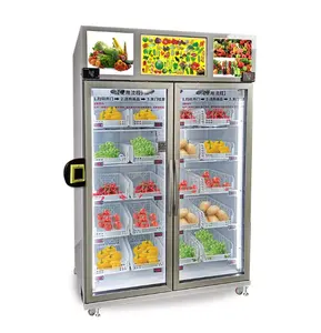 Hot Sell Gewichts basis Frisch obst Verkaufs automat Gewichts erfassung Verkaufs automat