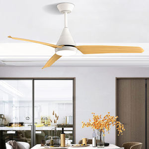 พัดลมเพดาน Bldc ทันสมัยสำหรับห้องนั่งเล่นในบ้านขนาด52นิ้วพัดลมติดเพดานพร้อมรีโมทควบคุม - Product Image 1
