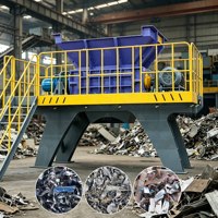 Mesin Penghancur Rangka Sepeda Bekas Industri, Rangka Aluminium, Hub Roda, Besi Mobil Bekas