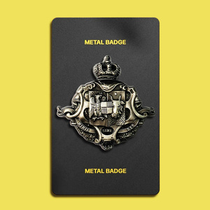 Cadeaux d'affaires broche épingle insigne or argent vêtements épingles à chapeau Logo personnalisé marque émail épinglettes pour costume hommes avec boîtes d'emballage - Product Image 1
