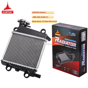 KAMTHAI sistema di raffreddamento <span class=keywords><strong>per</strong></span> moto radiatore in alluminio <span class=keywords><strong>per</strong></span> YAMAHA Aerox 155 nuovo Scooter <span class=keywords><strong>per</strong></span> moto B6H Aerox 155 2024 accessori - Product Image 1