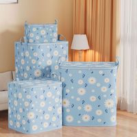 Daisy grande capacité couette sac de rangement étanche pliable vêtements tri emballage mobile pour la literie saisonnière