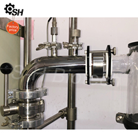 0.22m2 Cbd Oil Chanvre Oil Machine Cbd Oil Machine Wiped Film Short Distillation Machine