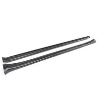 Jupes latérales et garnitures de pare-chocs en fibre de carbone sèche préimprégnée Vantwo, finition brillante/mate, kit aérodynamique extérieur adhésif pour Tesla Model X 2023+