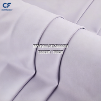 Second Skin Soft 66% Nylon 34% Spandex 160GSM Hochelastischer 4-Wege-Stretch Doppelseitig Gestrickter Stoff für Nahtlose BHs und Bademode