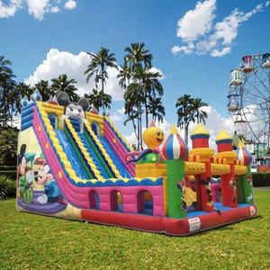 Trampolín <span class=keywords><strong>Inflable</strong></span> Grande para Niños y Castillo de Juegos - Tamaño y Color Personalizables, Equipo para Exteriores - Product Image 1