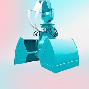 Accesorio para excavadora Pinza hidráulica Scrap Polyp Grab 360 grados Cáscara de naranja Chatarra Metal Polyp Grapple Bucket - Product Image 3