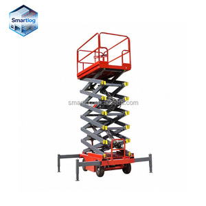 Hot Selling Smartlog Electric Movable 20m Scissor Lift sissor lift Platform Hydraulic <strong>Elevation</strong> with 300-2000kg Capacity - Product Image 3