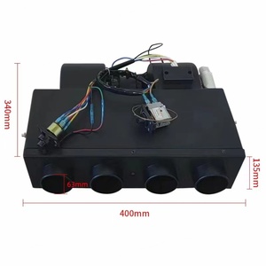 Kit de Aire Acondicionado para Automóvil, Compresor de 3 Velocidades, Condensador de Múltiples Tamaños, Kit de Aire Acondicionado de 12 V para Automóvil, Camión, Barco - Product Image 4