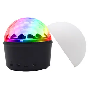 luz de la noche dormitorio galaxy disco Suppliers-Luz estroboscópica portátil de 9 colores, luces de fiesta de discoteca con control remoto, USB activado por sonido