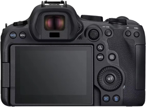 Appareil photo numérique plein format Canon EOS R6 Mark II avec capteur CMOS 24,2 MP noir, capacités photo et vidéo, avec carte SD intégrée - Product Image 2