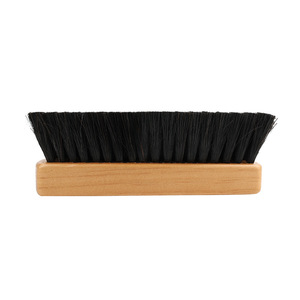Solid Wood <b>Shoe</b> Brush Horse Hair <b>Soft</b> Bristle Stain Removal Cleaning Tool Household Use - Product Image 1