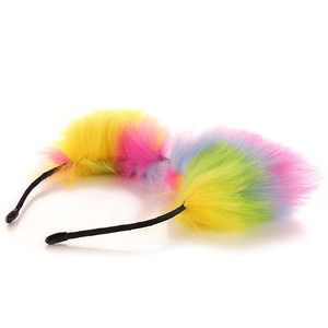 Fox Ear ชุดปลั๊กเสียบก้นโลหะสำหรับผู้ใหญ่,ชุดคอสเพลย์ของเล่นทางเพศสำหรับผู้หญิง BDSM เกมเล่นตามบทบาท - Product Image 5