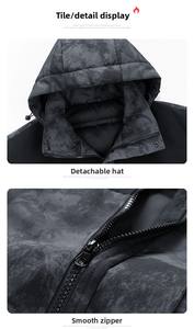 CLARKE QUEEN personnalisable hiver nouveau hommes Style coréen décontracté à capuche épaissi chaud canard doudoune manteau polyvalent - Product Image 4