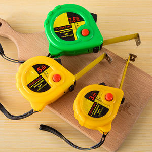 Cinta Métrica Resistente de 3M 5M 7.5M con Hoja de Acero para Construcción, Carpintería y Bricolaje, con Botón de Bloqueo y Gancho para Colgar - Product Image 4