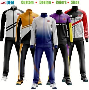 Tuta Sportiva per <span class=keywords><strong>Uomo</strong></span> e Donna, Abbigliamento Attivo Blu e Bianco, Streetwear per Allenamento, Palestra, Corsa, Jogging, Giacca Softshell - Product Image 1