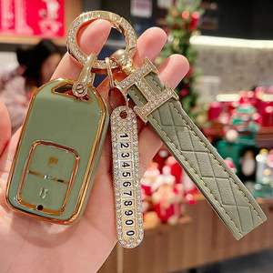 Échantillon gratuit TPU souple pour Honda Civic HRV CRV XRV Crider Odyssey 2015 housse de protection de clé à distance de voiture pour accessoire de clé libérée - Product Image 5