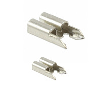 Clips de fusible en cuivre personnalisés pièces de rechange pour cuisinière à induction circuits imprimés Clips à ressort en métal plat en acier cuivre laiton Pcb