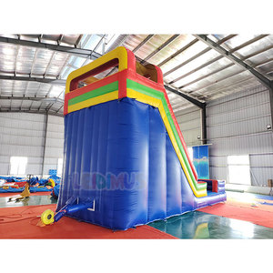 Tobogán Inflable Doble de Colores, Tobogán Inflable de PVC Resistente de Grado Comercial Apto para Eventos de Alquiler. - Product Image 5