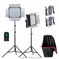 Yidoblo BI COULEUR D-1080II 80W 7000LM Caméra Lumière LED pour Vidéo Shoot Lumière Caméra Équipement LED Vidéo Panneau lumière diffuseur film