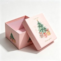 Individuell Bedruckte Schokoladen-Weihnachtsboxen Verpackung für Einzelhandel Bäckerei Süßigkeiten Kekse und Saisonale Feiertagsgeschenk-Promotionen