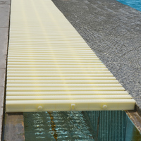 PP/ABS 18cm 20cm 25cm 30cm Grilles de piscine antidérapantes Grille de piscine à débordement en plastique