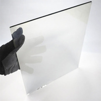 Plaques acryliques semi-transparentes miroir bidirectionnel extrudées en gros, 5 mm, service de découpe, marque Melic, 1220x2440 mm, légères