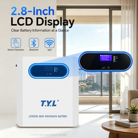 Batterie solaire au gel durable et robuste à décharge profonde pour usage résidentiel, sûre, vente en gros, batterie au lithium 51.2V 100Ah 10Kw