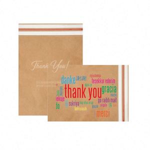 Custom LOGO Print Biodegradable Kraft Paper Mailer for Clothing Packaging Mailing Bag - Product Image 2