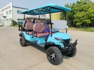 Nouveau modèle de voiturette de golf électrique tout-terrain 4 places, vente en gros d'usine, couleurs personnalisables, certification CE - Product Image 3