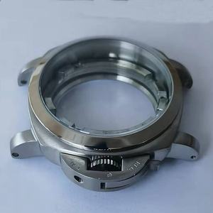 Cadran de montre personnalisé en acier inoxydable 316, couronne de montre de 45 mm de diamètre avec tige à vis plate, boîtier de montre mécanique - Product Image 4