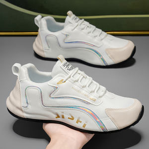 รองเท้าโลฟเฟอร์แบบผูกเชือก ระบายอากาศได้ดี พื้นหนา เพิ่มความสูง สำหรับฤดูใบไม้ผลิ ฤดูร้อน ฤดูใบไม้ร่วง ไซส์ 39-44 สำหรับผู้ชาย รุ่น Evergreen ขายส่ง - Product Image 5