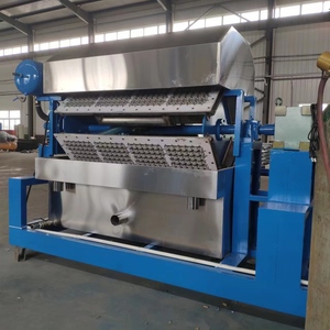 Zengtuo Machines Papier Moulé Recyclage 3000pcs Plateau À Plat À Oeufs Faisant La Machine 16 Moules pour La Ferme De Volaille au Ghana Zambie - Product Image 3