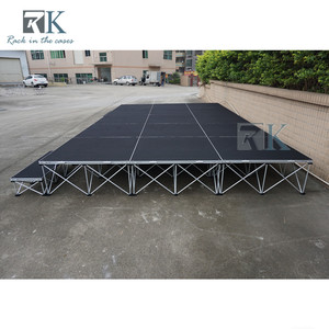 Escenario Portátil de Aleación de Aluminio Tipo Araña con Estuches de Transporte - Product Image 4