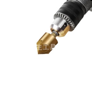 Mr <b>Drill</b> Reamer And Chamferer Set 6-19mm Hex Shank Titanium Plated Woodworking <b>Drill</b> <b>Bits</b> - Product Image 2