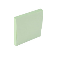 Venta al por mayor 76*76 pegatinas de notas autoadhesivas notas adhesivas de color de oficina 100 hojas cuaderno en forma de papel