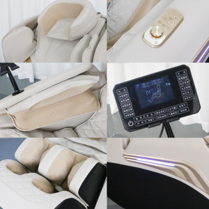 Bán buôn sang trọng đầy đủ cơ thể điện không trọng lực ghế massage màn hình cảm ứng sưởi ấm Shiatsu chức năng phong cách hiện đại cho chân - Product Image 6