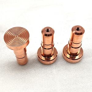 <span class=keywords><strong>Tour</strong></span> CNC pièce de service laiton ss aluminium cnc bouton en laiton poignée de meuble armoire commode <span class=keywords><strong>tiroir</strong></span> boutons de porte - Product Image 2