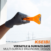 KSEIBI — grattoir de fenêtre en acier au carbone, haute qualité pour le nettoyage des vitres