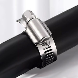 Bộ kẹp ống thép không gỉ 201 kiểu Mỹ, đo theo inch, kẹp ống kim loại, khớp nối cổ ống dùng để nối kẹp ống - Product Image 4