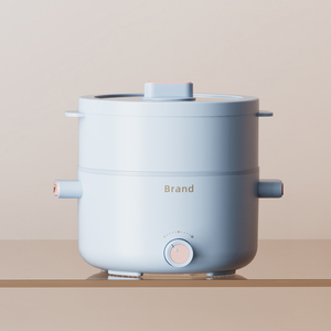 Protección contra el calor Último Popular Mejor calidad 2L Antiadherente Eléctrico Mini Multifunción Olla <span class=keywords><strong>de</strong></span> cocina Multi Cocina Diseño único - Product Image 2