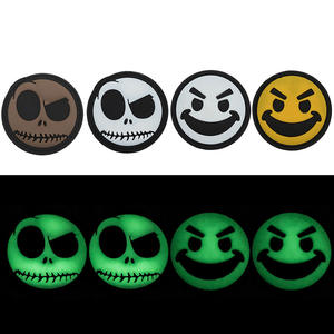 Caoutchouc tridimensionnel épaissi pour toile lumineuse Clown Moral Chapter Skull <span class=keywords><strong>Jack</strong></span> Evil Smiling Face Bright Arm Sticker - Product Image 6