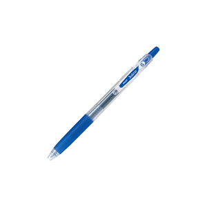 LJU-10M 1.0mm Bold Point <b>Retractable</b> Gel <b>Pen</b> Three Basic Pigment Ink Colors Clear Transparent Barrel For Thick Bold Writing - Product Image 2