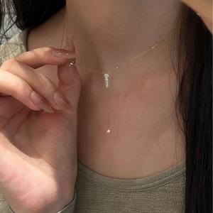 Collar con Colgante de Plata de Ley S925, Estilo Artístico Retro de Lámpara de Aladino, con Cadena de Clavícula Noble, Accesorio de Moda - Product Image 5