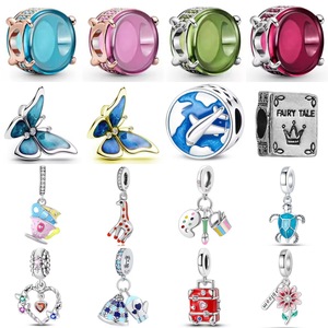 Nuovi Arrivi: Ciondoli Trendy a Forma di Tartaruga e Farfalla da Fiaba, Perline in Lega per Creazione Bracciali Fai-da-Te, Accessori per Gioielli a Forma di Giraffa - Product Image 1