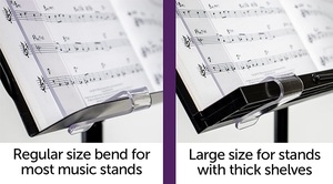 Clips de vent modernes en acrylique écologiques pour <span class=keywords><strong>pupitre</strong></span> de musique - Product Image 4
