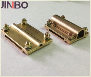 Abrazadera de Tierra de Cobre de Alta Resistencia, Conector Cruzado Eléctrico, Abrazaderas para Unión de Cables - Product Image 5