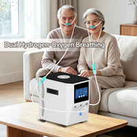 Máquina de Inhalación SPE de Alto Flujo de 1800 ml, Salida Dual, Generador de Pureza del 99,999%, Inhalador Molecular, Certificado CE